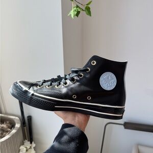 Custom Converse Chuck Taylor All Star High. Premium Leather Chuck 70. Men’s 9.5
